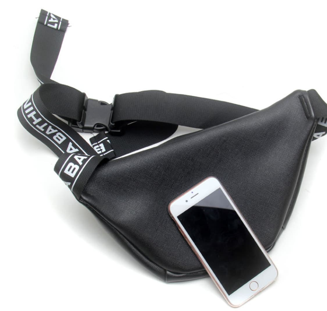 (수수료판매자부담)베이프 잡지부록 블랙 힙색 상품이미지3