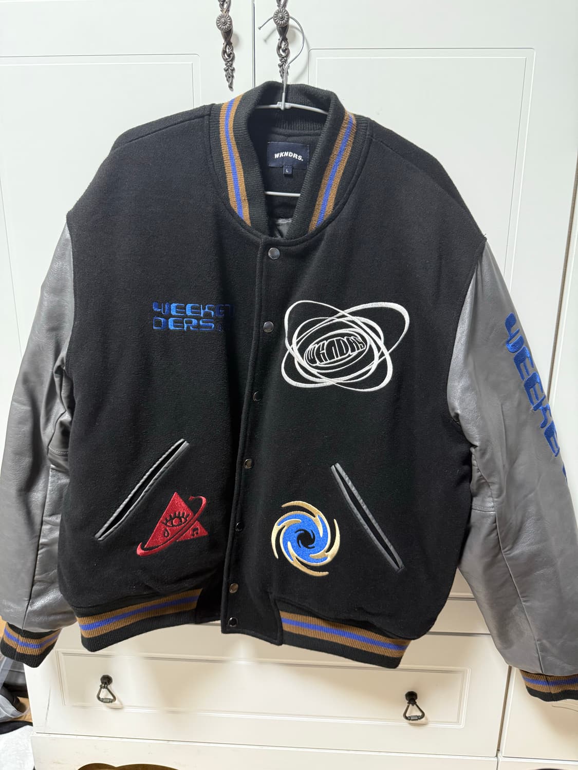 위캔더스 바시티 자켓 상품이미지2