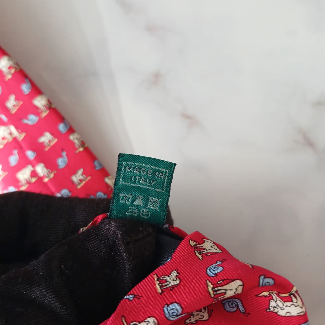 앤드류스타이 소 & 달팽이 모티브 넥타이 8.6cm A+등급 A19767 상품이미지10