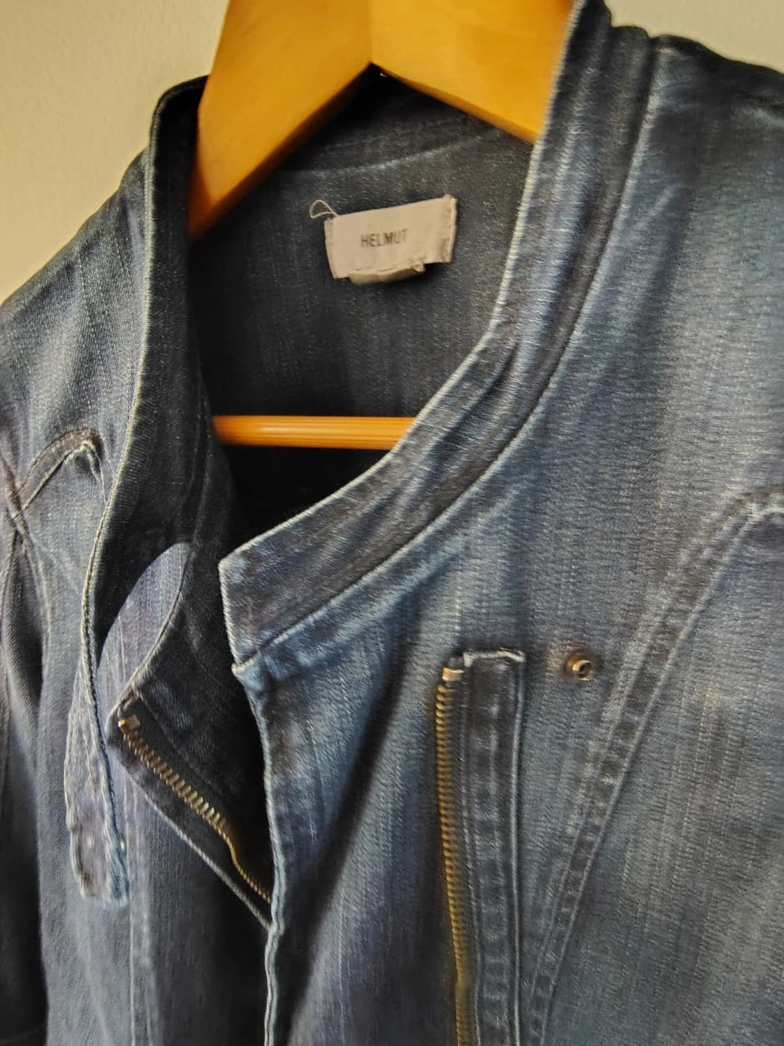 헬무트 랭 데님 모토 자켓 상품이미지2