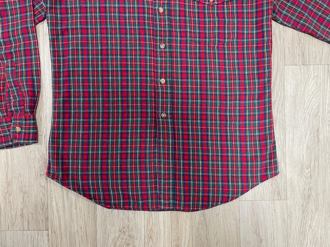 100) 80's 울리치 체크 플란넬셔츠(RRL&LVC&폴로) 상품이미지6