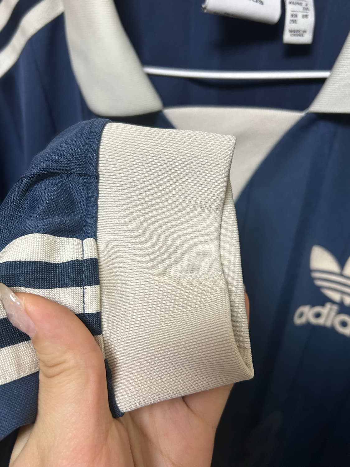 아디다스 MRC 롱슬리브 저지 크루 네이비 2XL 상품이미지5