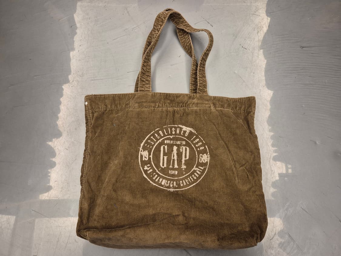 00s GAP 코듀로이 토트 백 상품이미지1