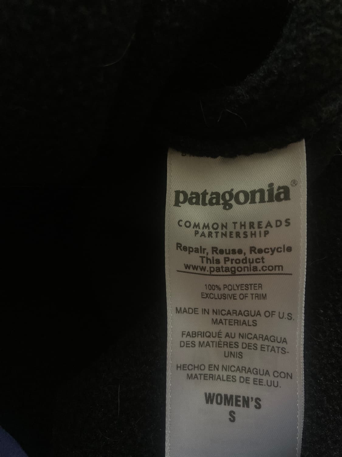 파타고니아 신칠라 블랙퍼플 상품이미지5