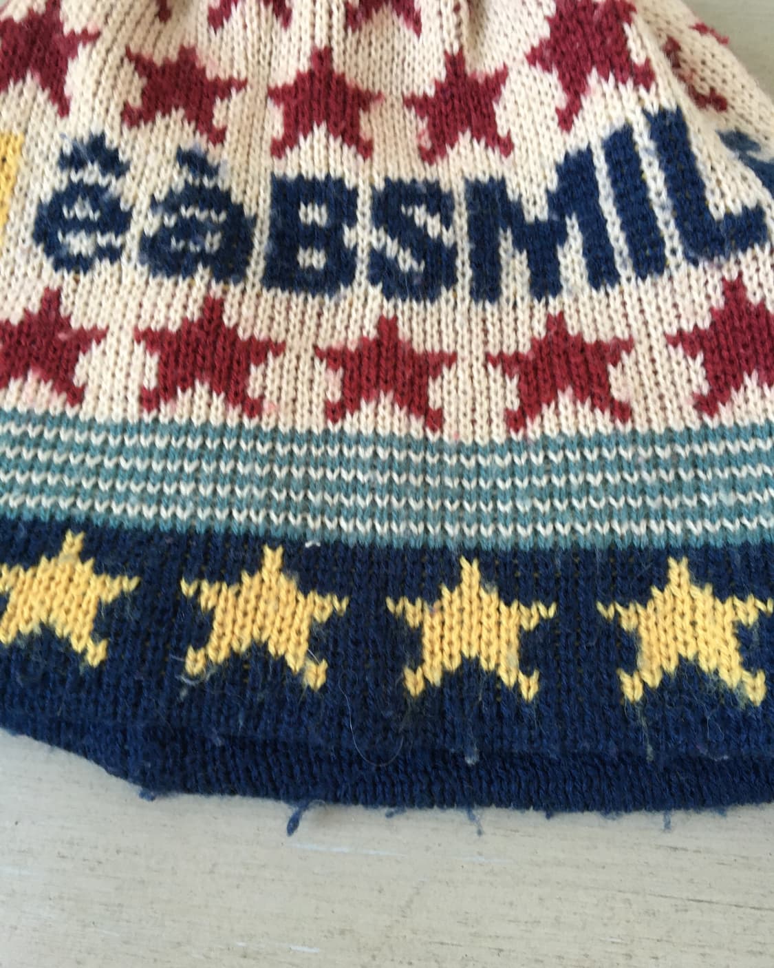  star pattern knit beanie 상품이미지4