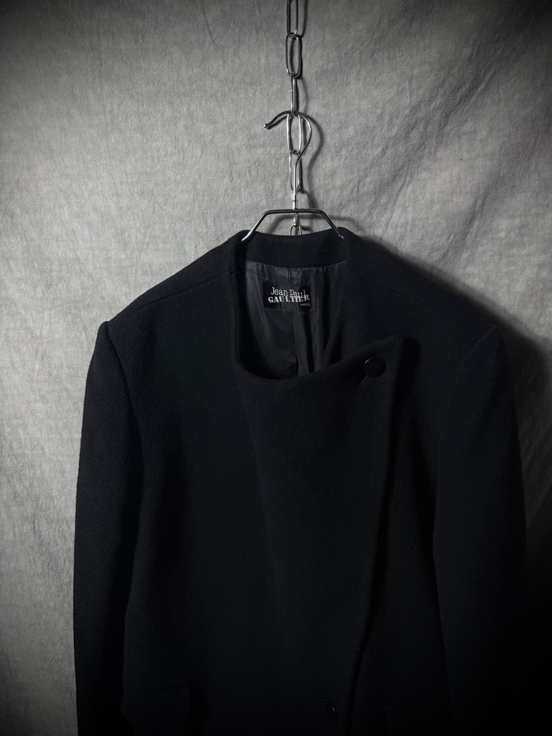 Jean Paul Gaultier Wool Asymmetric Coat  상품이미지3