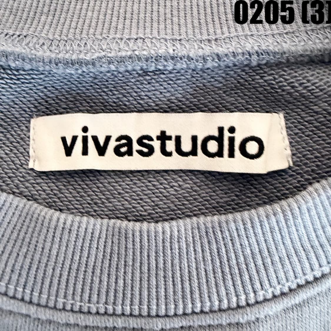 [M] 비바스튜디오 백로고 프린팅 맨투맨 0205(3) 상품이미지3