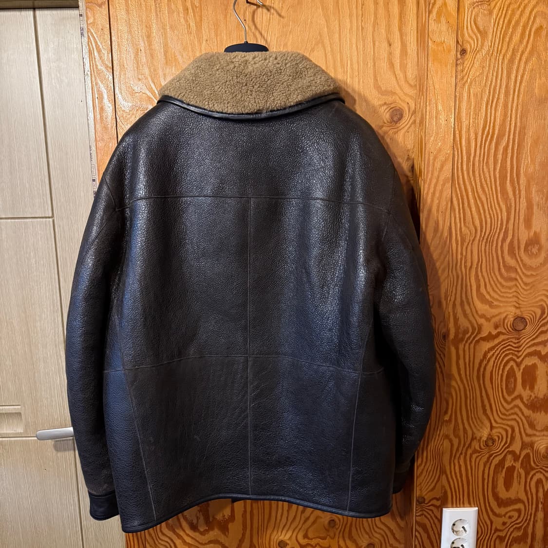 새상품) 르메르 25 f/w 시어링 에스프레소 코트 자켓  상품이미지7