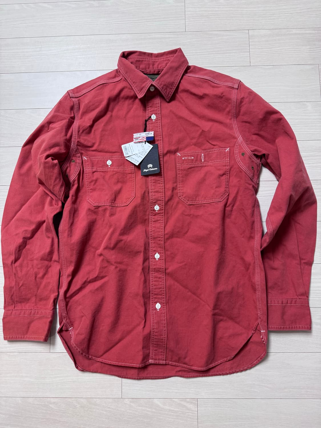 나이젤카본 코튼 워크셔츠 (택달린 새상품 미개봉) 상품이미지1