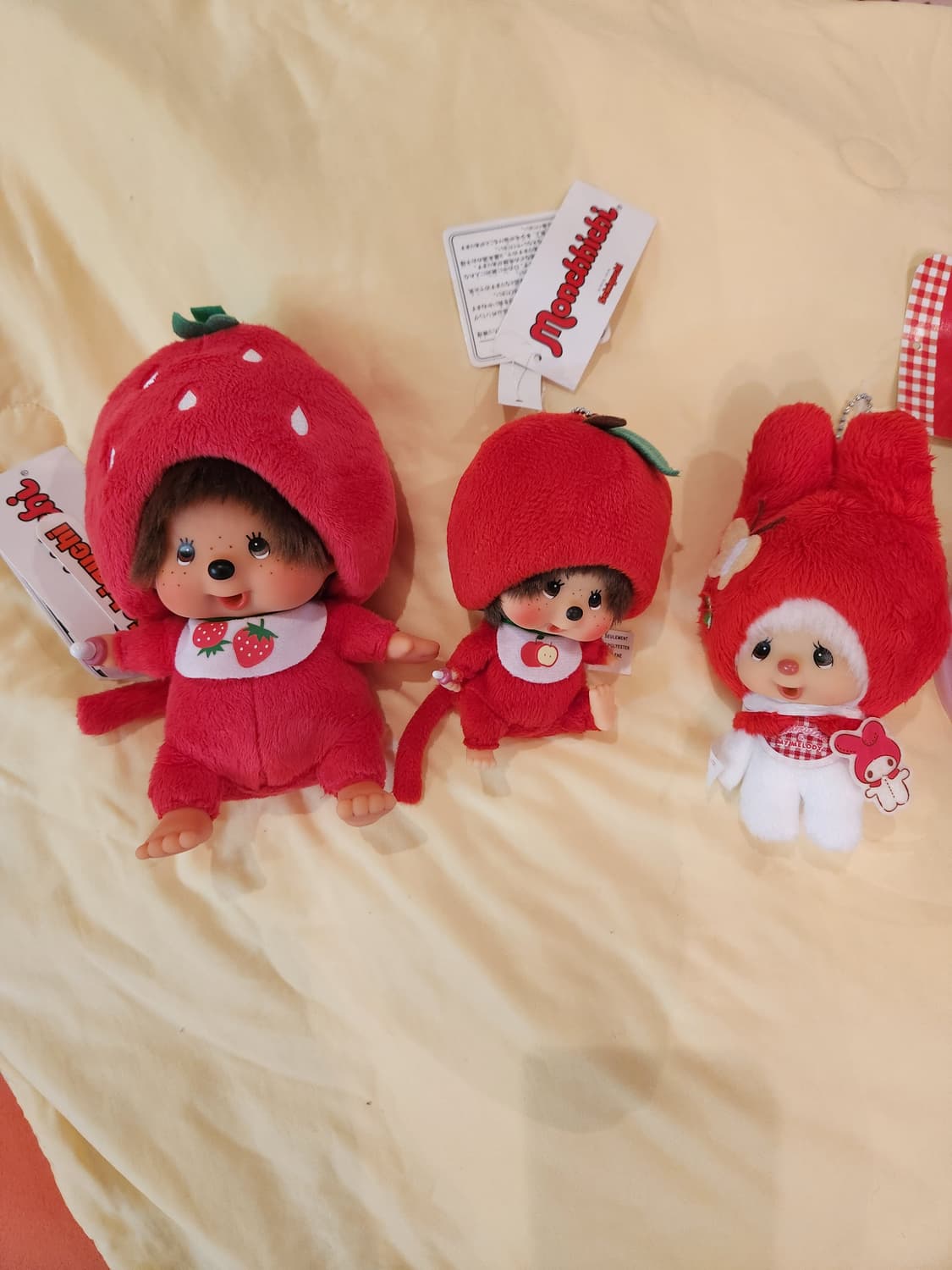 몬치치 사과 키링 상품이미지1