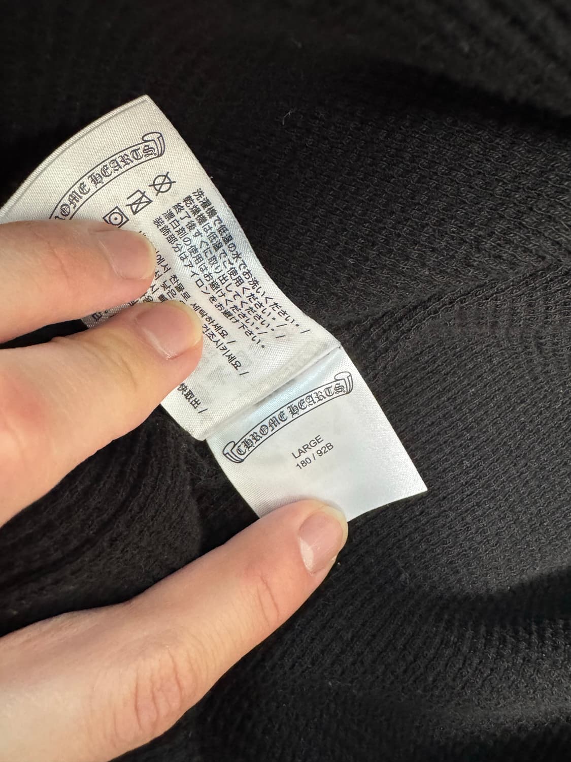 크롬하츠 홀스슈 플로랄 헤비웨이트 후드집업 l사이즈 상품이미지8