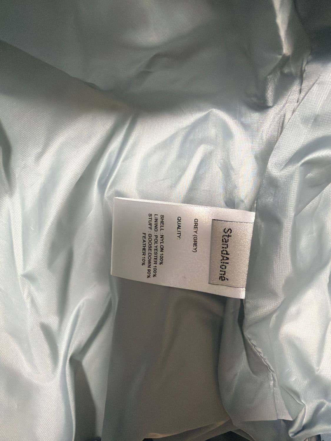 [새상품] 정가 98만원 스탠드얼론 거위털 패딩 다운 1사이즈 S-M 상품이미지5