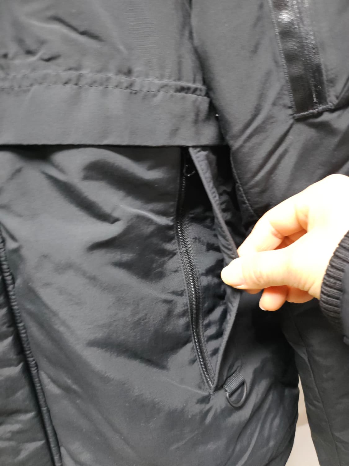 아디다스 블랙 누빔 패딩 점퍼  XL 상품이미지3