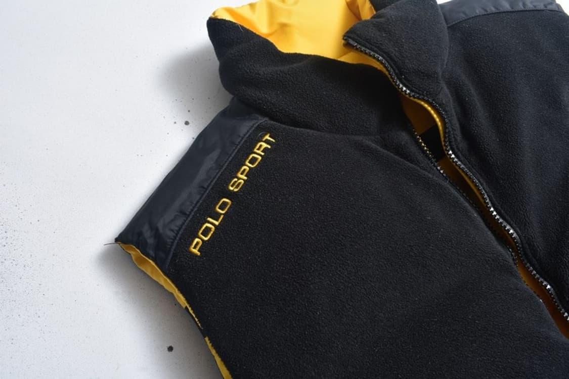 폴로 스포츠 양면 패딩 다운 베스트 M N0983 상품이미지4