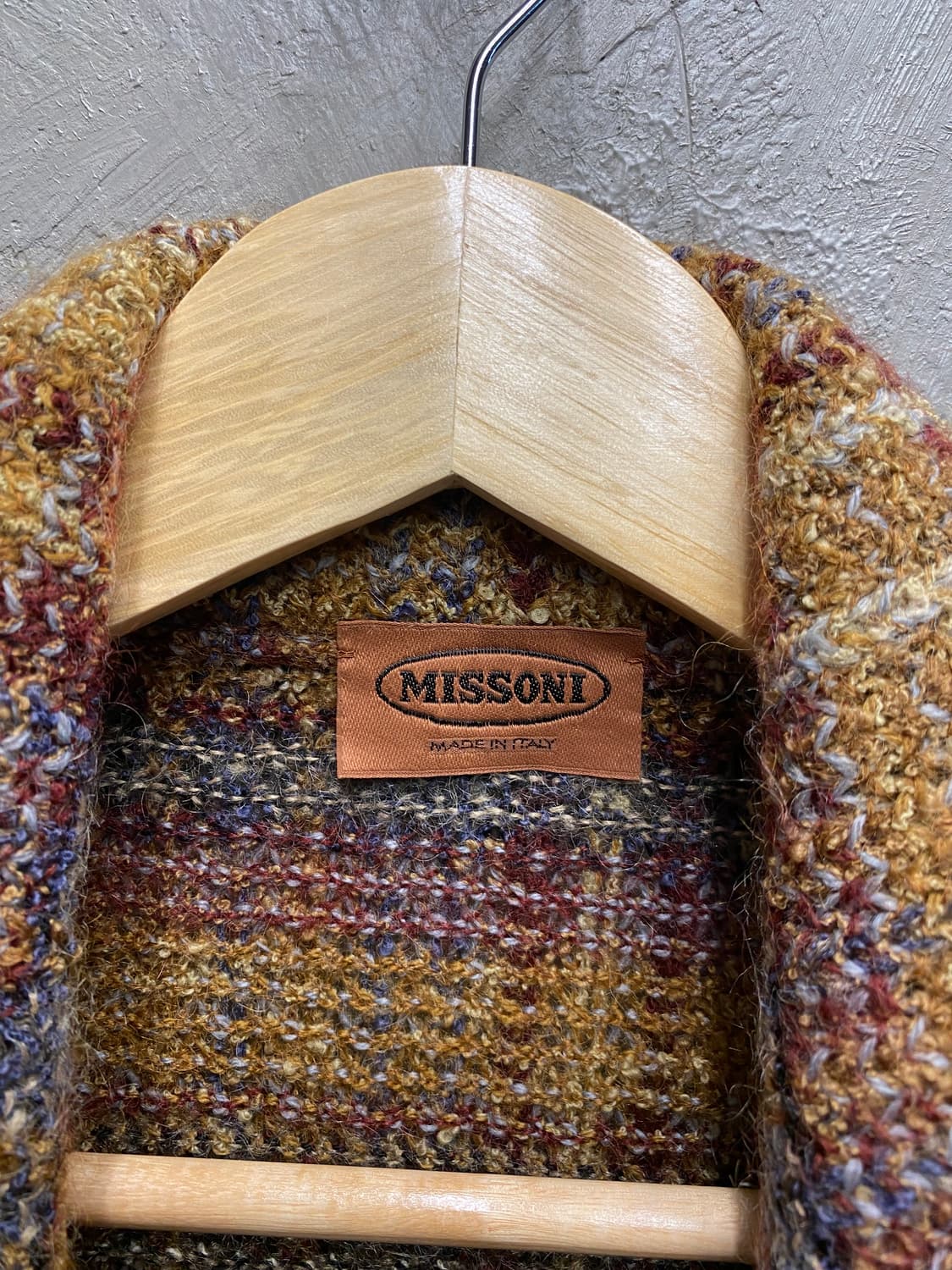 [42] 90s Missoni 미쏘니 울 체크 더블 자켓 상품이미지6