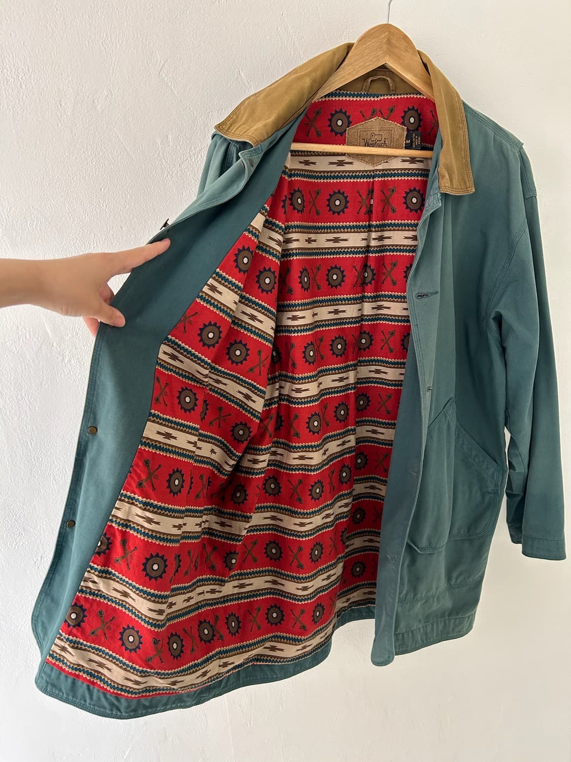 90's vtg Woolrich Canvas Barn chore JK 상품이미지6