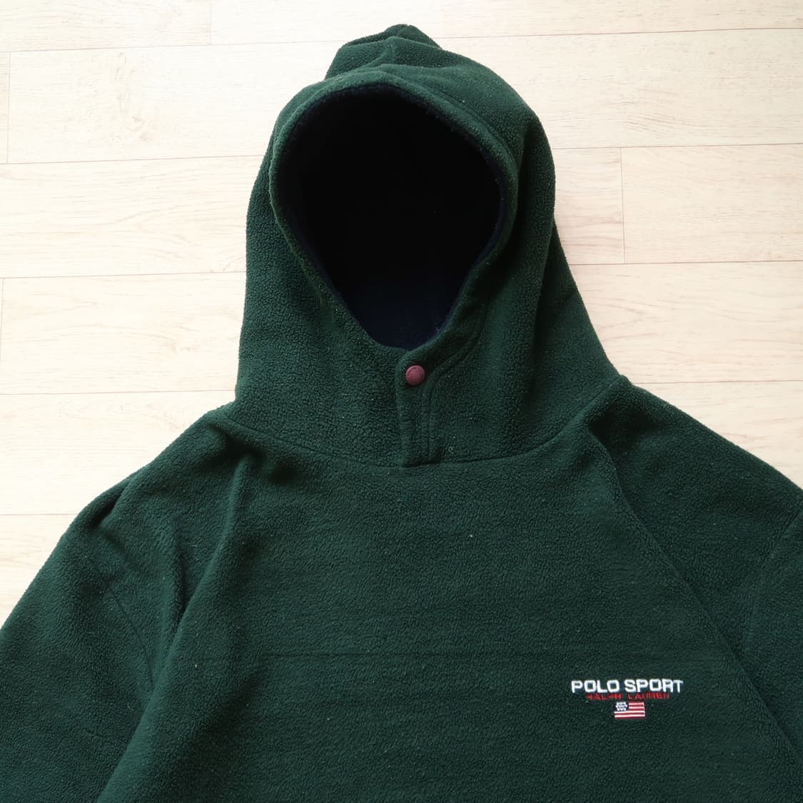빈티지 폴로 스포츠 플리스 후드 상품이미지2