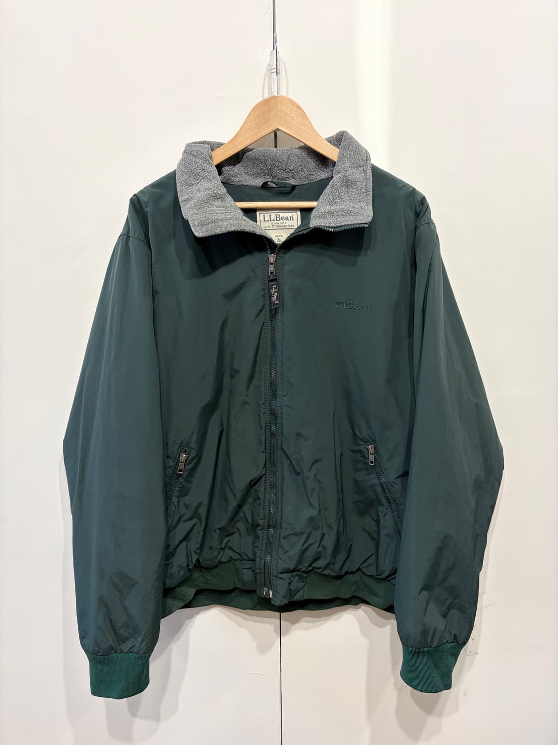 L.L.Bean 엘엘빈 플리스 나일론 웜업 자켓 상품이미지1