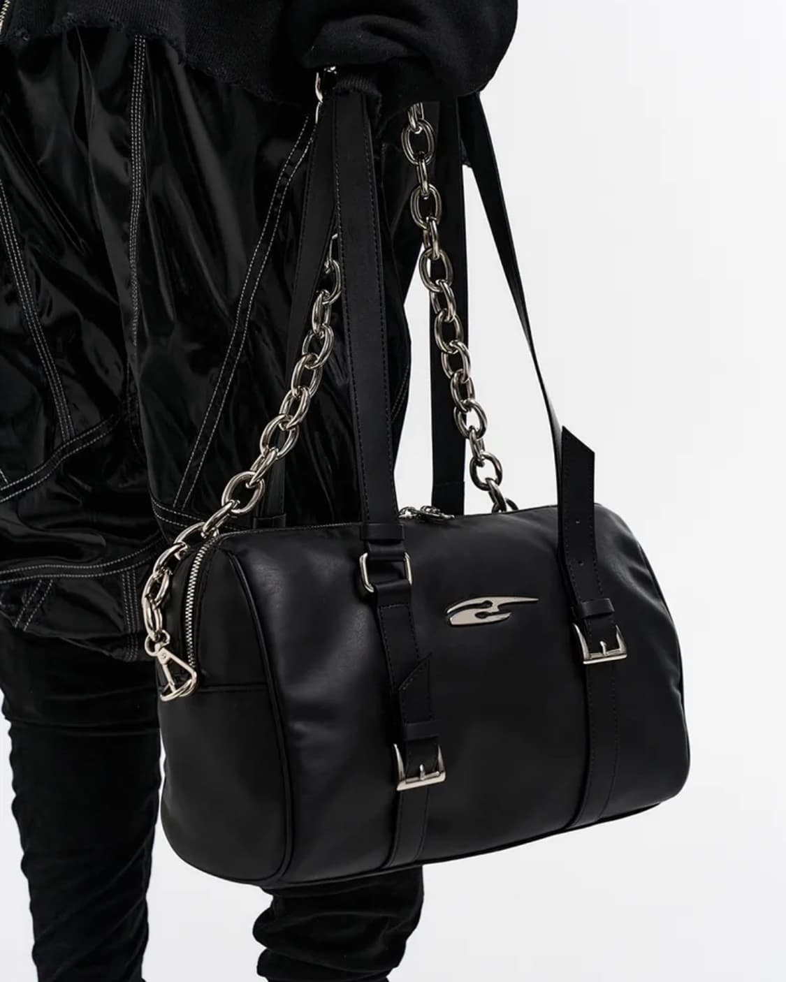 [새상품] LEEY 벨트 토트 백 블랙 (현 YEEL) 상품이미지2