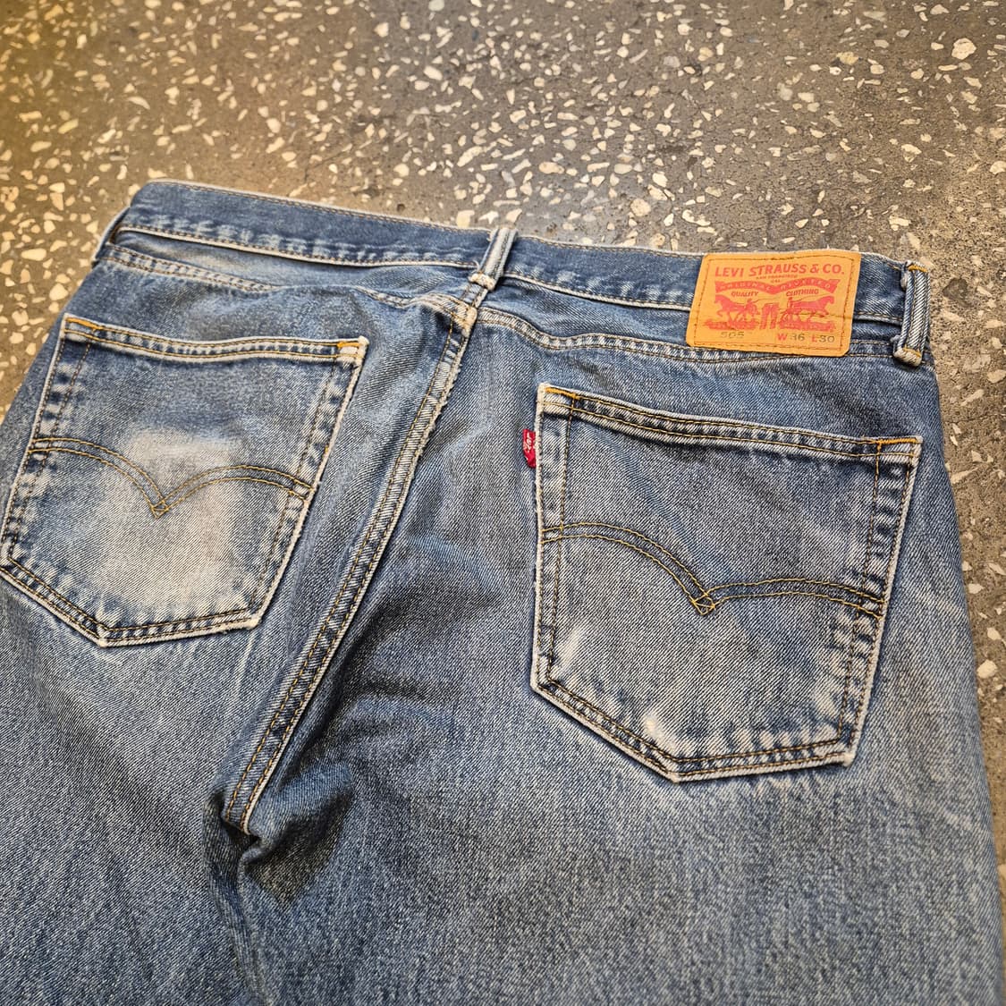36인치 리바이스 505 워싱청바지  상품이미지6