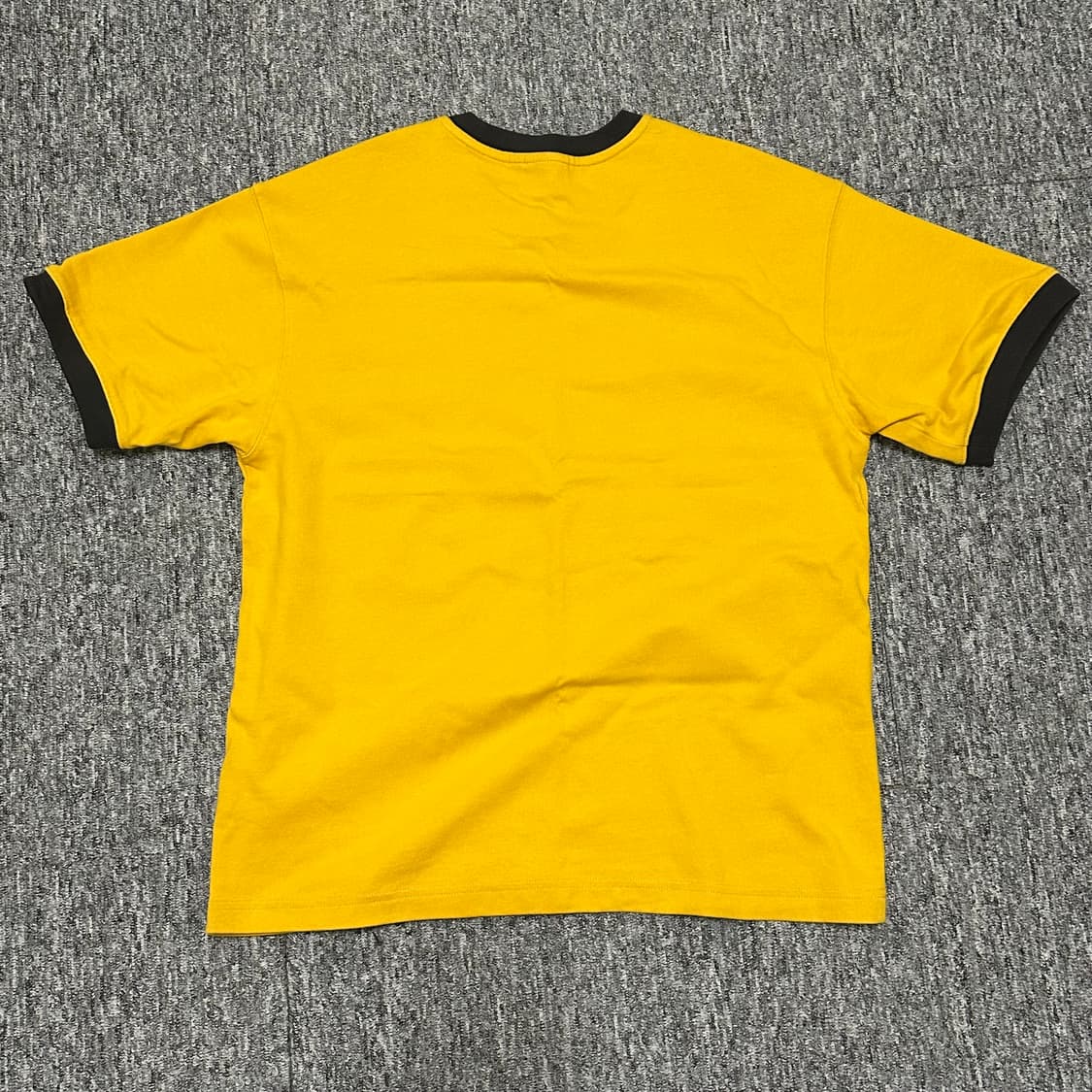 Stussy 스투시 헤비 저지 스포츠 반팔 티셔츠 골드 상품이미지5