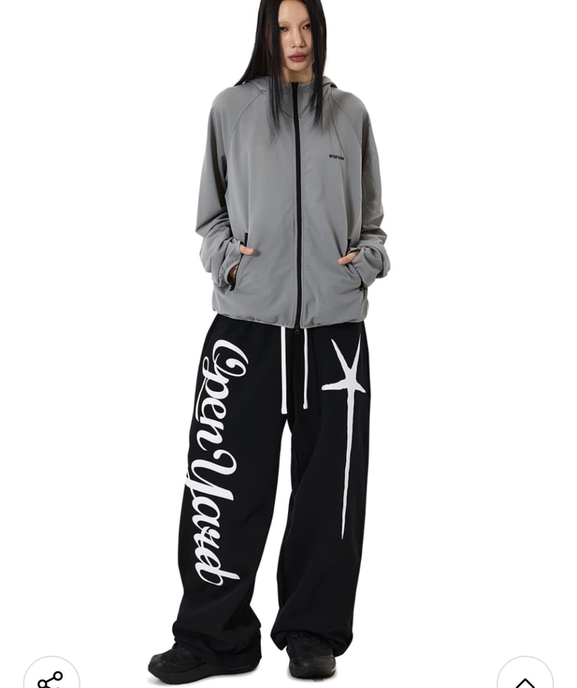 오와이 SCRIPT POPPERS SWEAT PANTS 상품이미지3