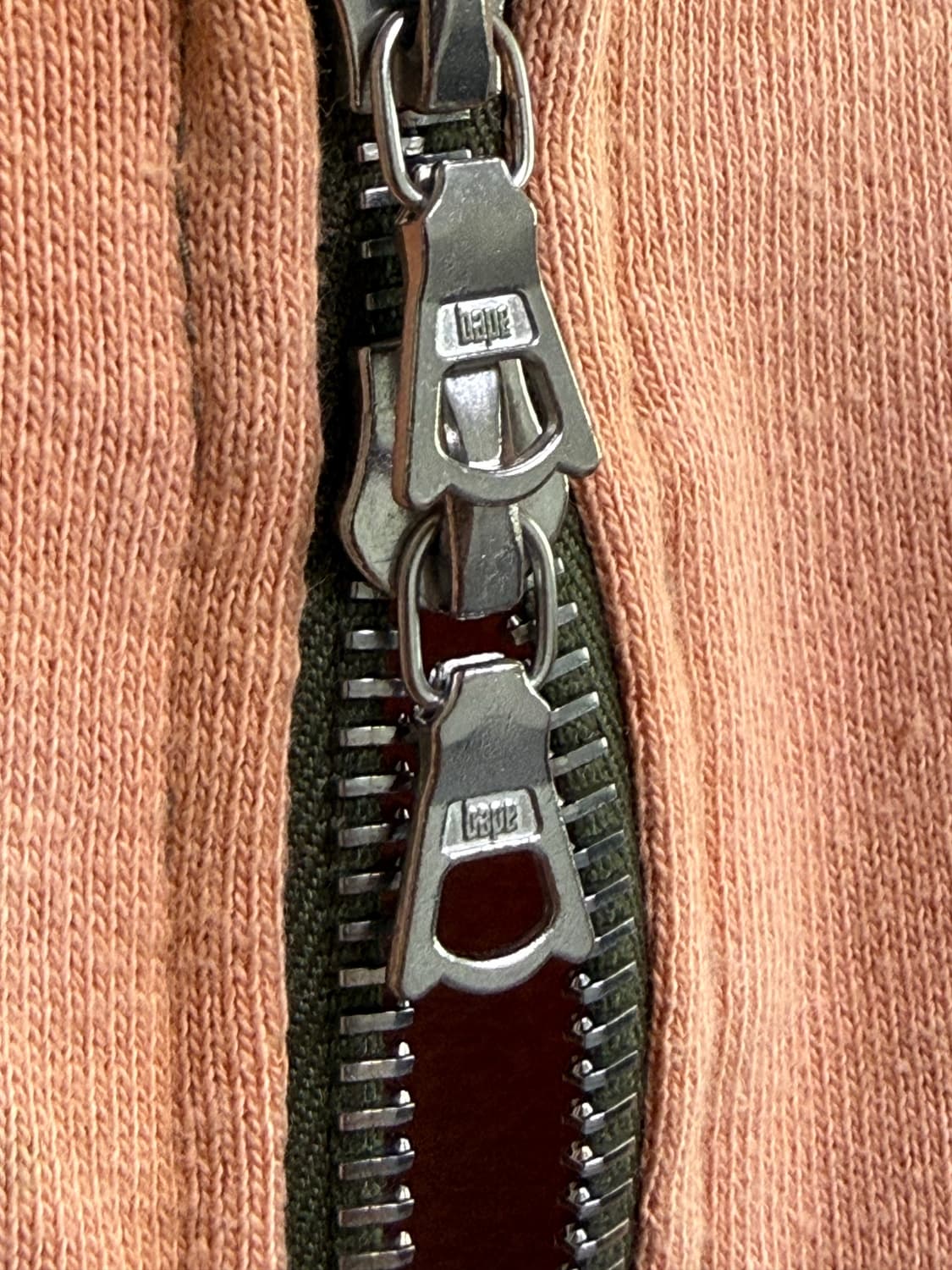 베이프 타이다이 코튼 집업자켓 Bape 상품이미지3