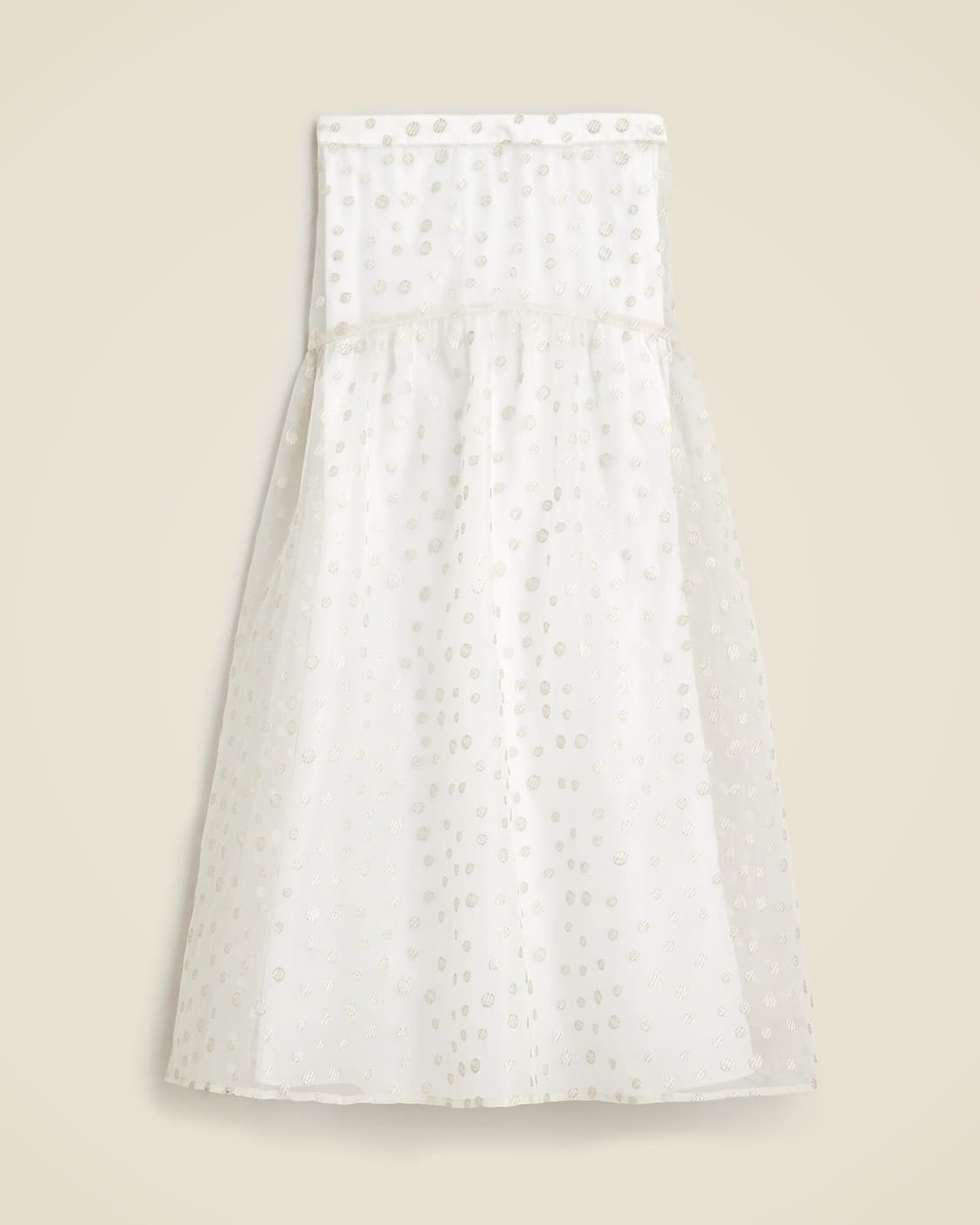 마리암나시르자데 x j.crew 오간자 실크 스커트 상품이미지1