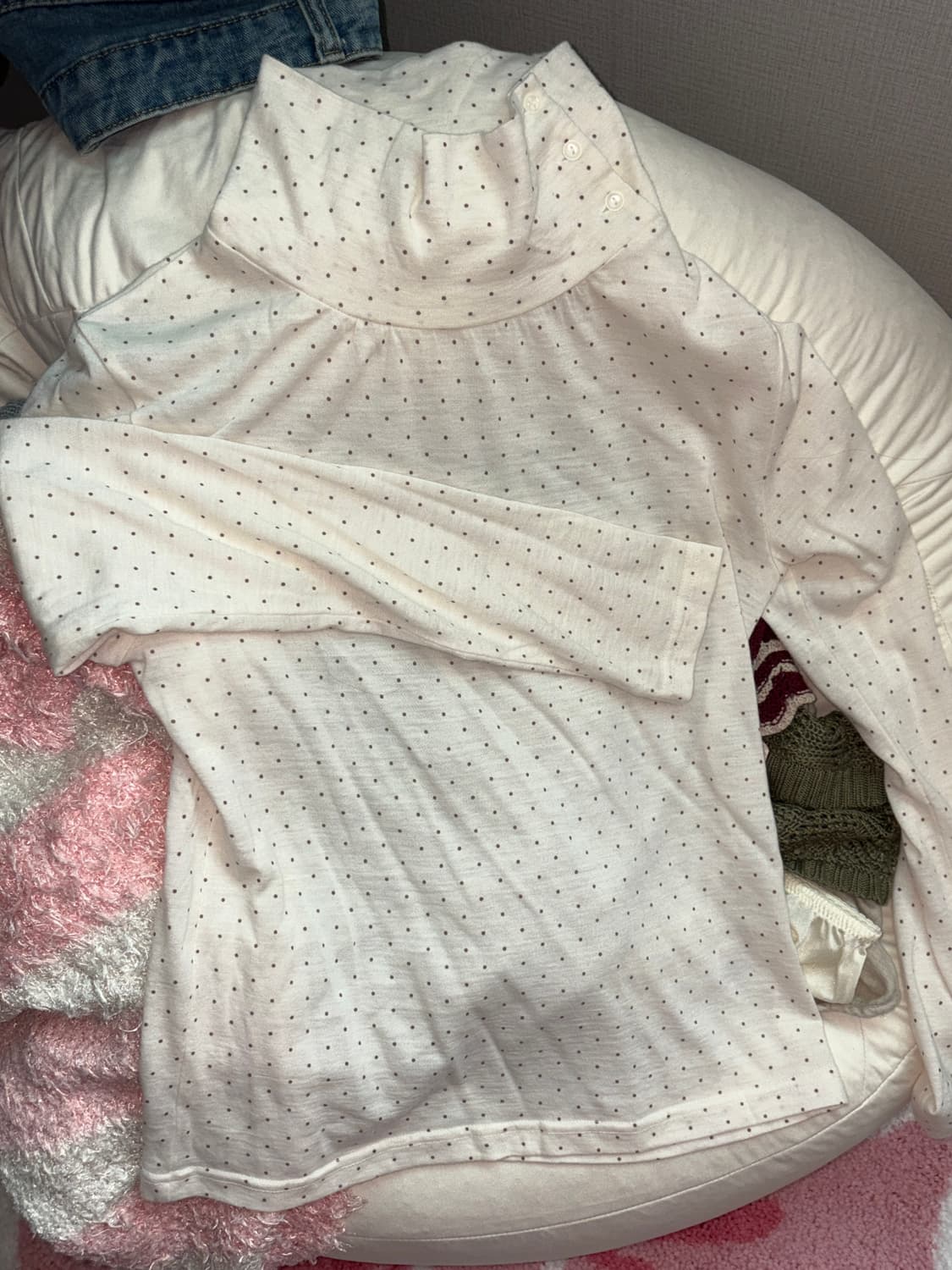 빈티지 도트이너 상품이미지1