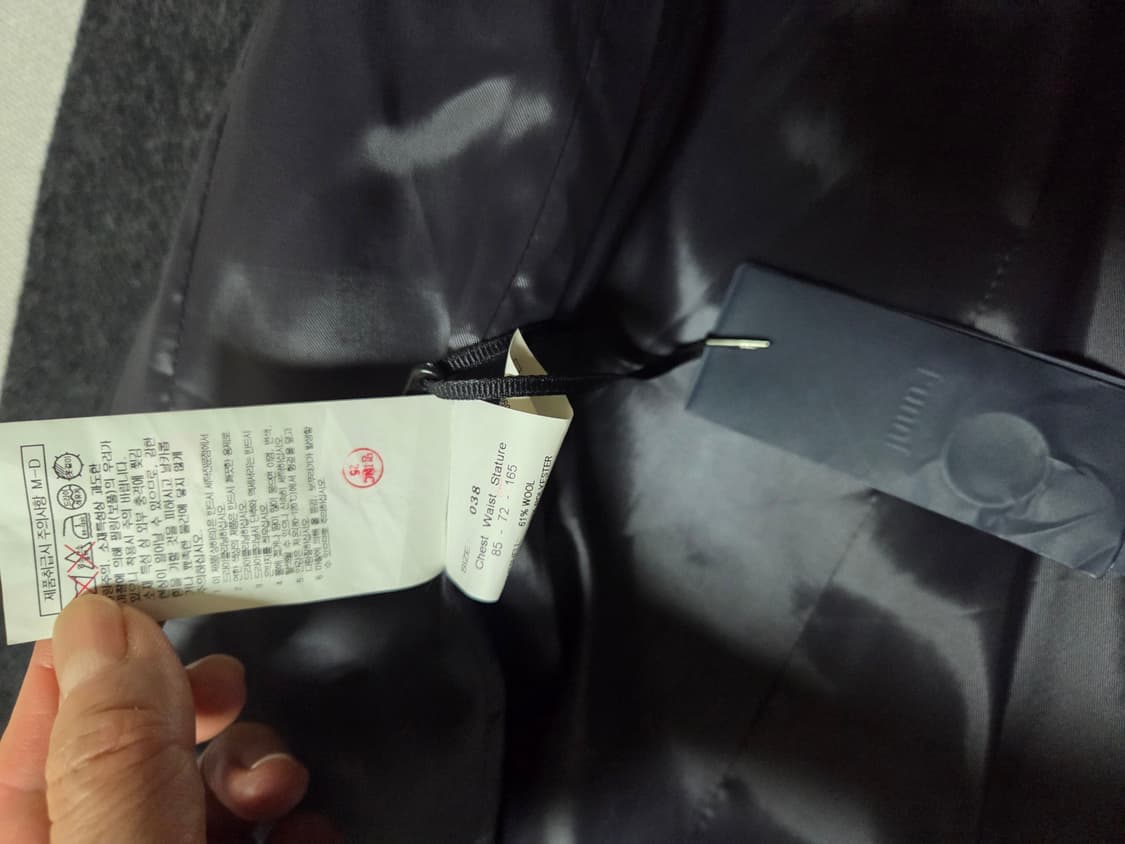 준지 남자코트 팝니다 새상품 상품이미지6