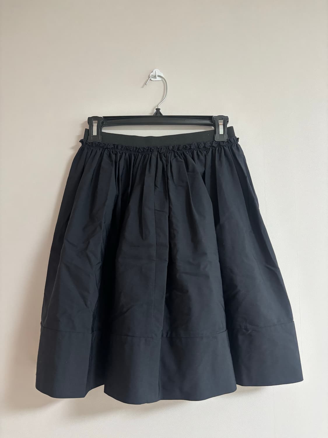 빈티지) 네이비 플레어 미디스커트 상품이미지1