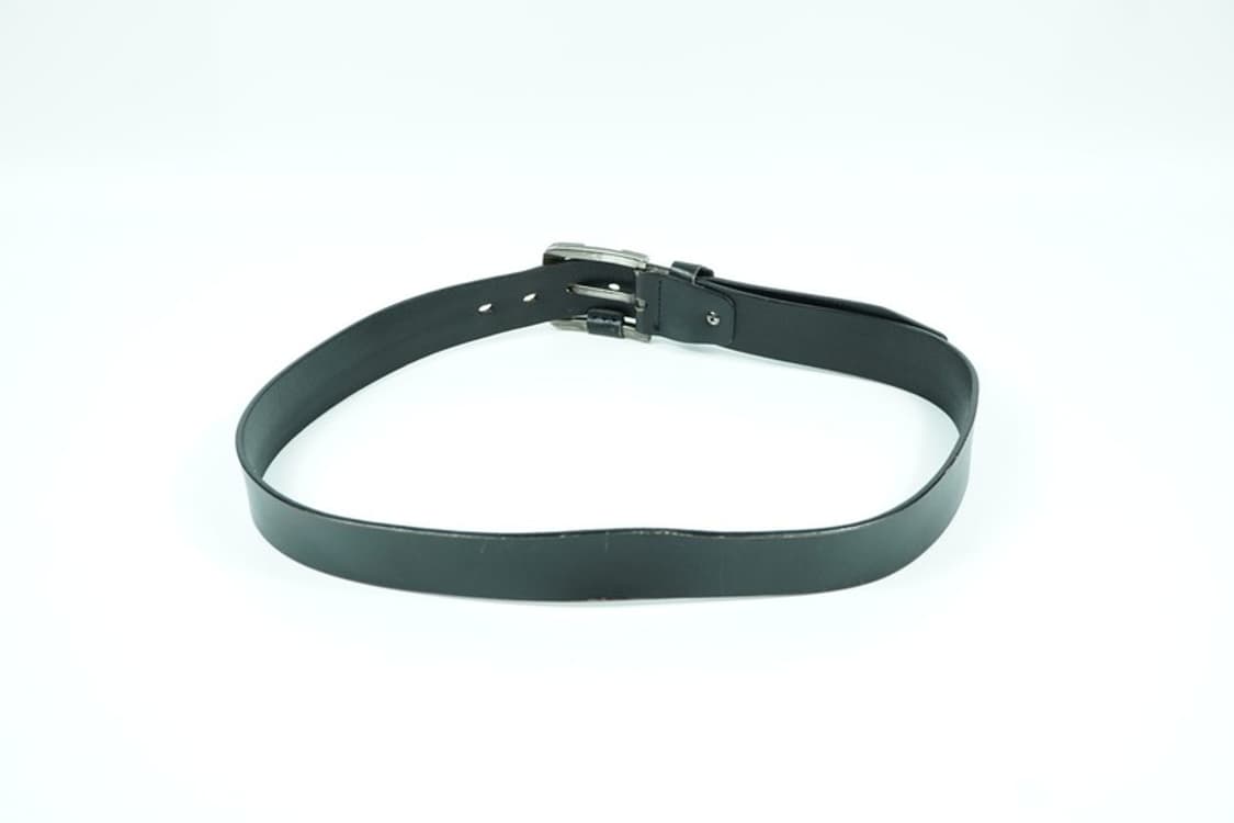 천연가죽 클래식 블랙 벨트 상품이미지3