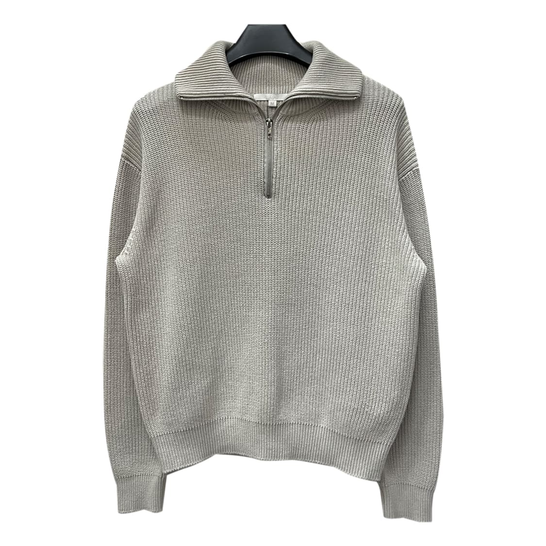 키뮤어 워셔블 하프집업 니트 M 상품이미지1