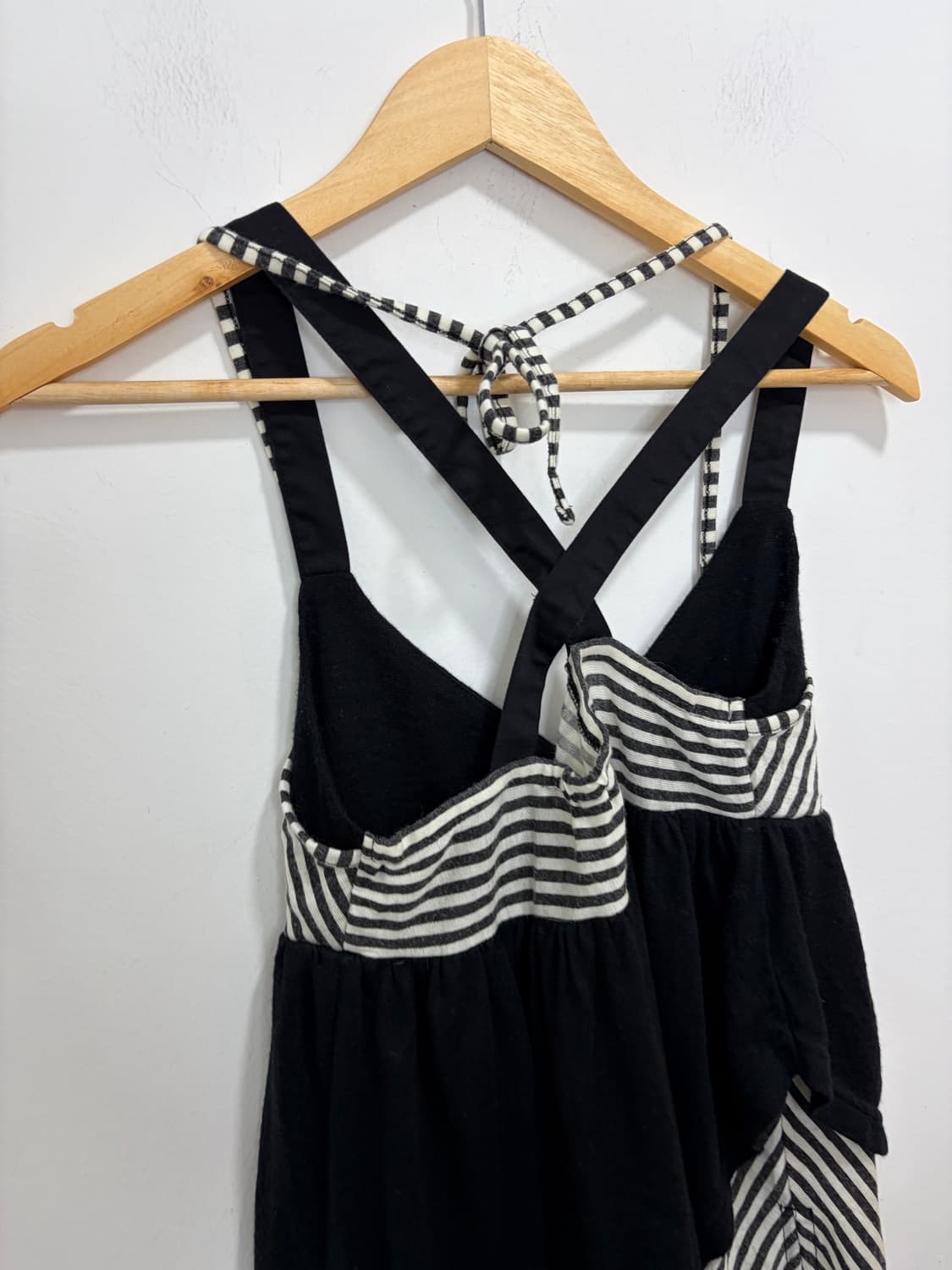 스트라이프 레이어드 갸루 나시 티셔츠 상품이미지8