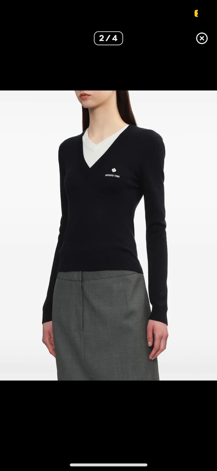 구매)슈슈통 니트 구합니다 네이비 회색 상품이미지1