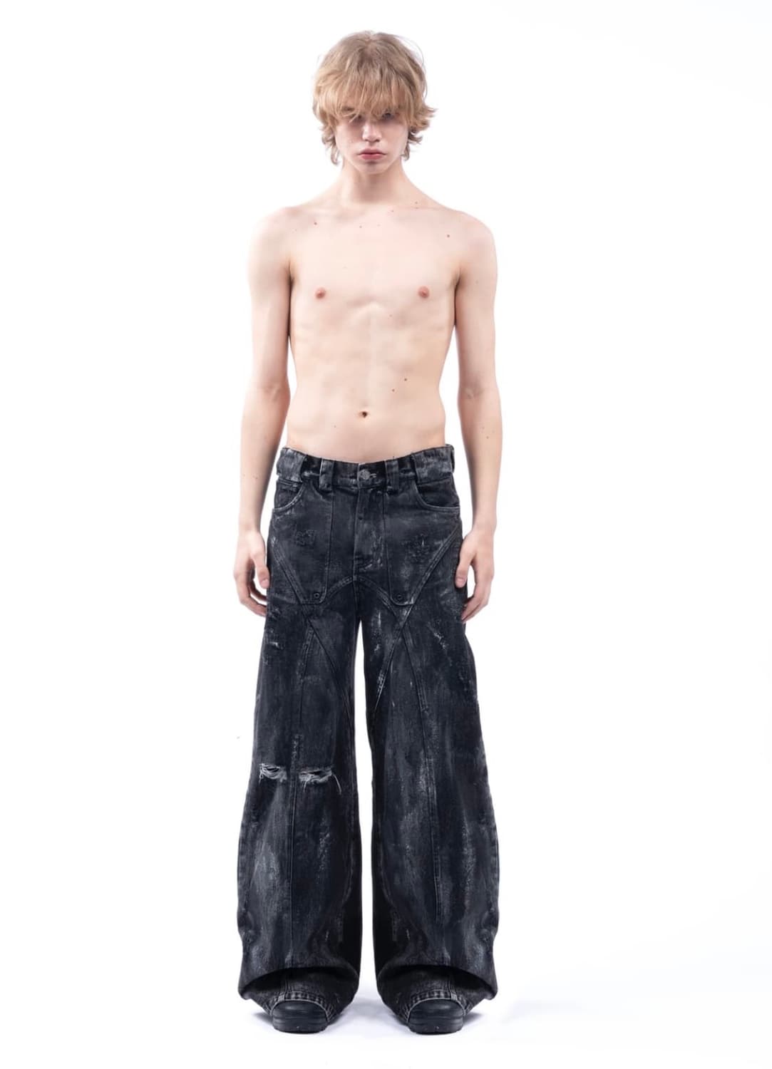 노페이스 스튜디오 데님 BLACK ARTISANAL DUNE DENIM 상품이미지3