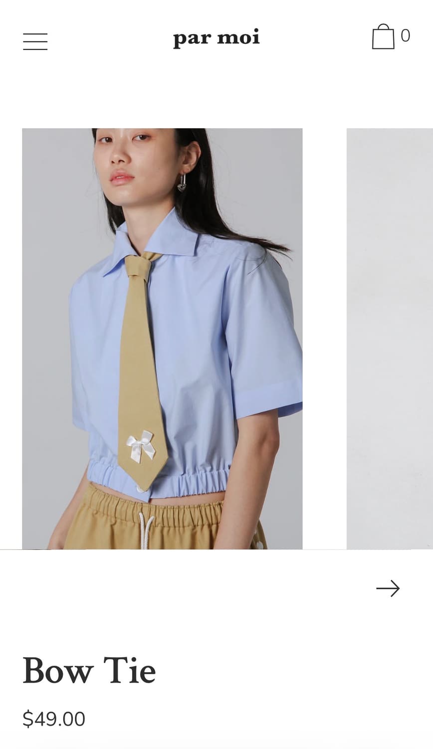 Par Moi 넥타이 상품이미지3