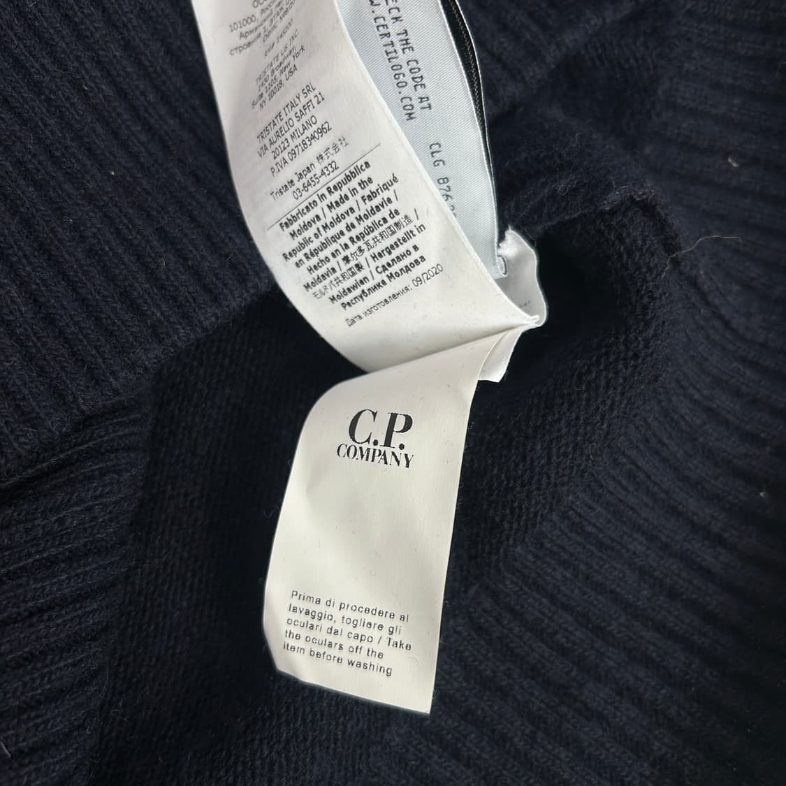 CP컴퍼니 목폴라 니트  상품이미지4