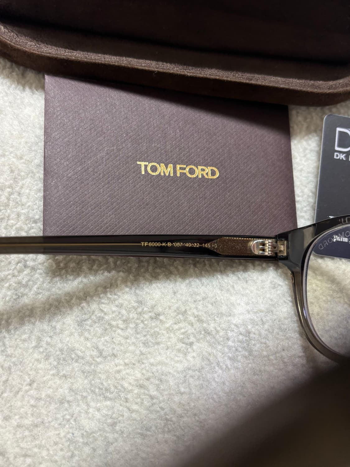 톰포드 TF6000-057 그레이 이청아안경 상품이미지7