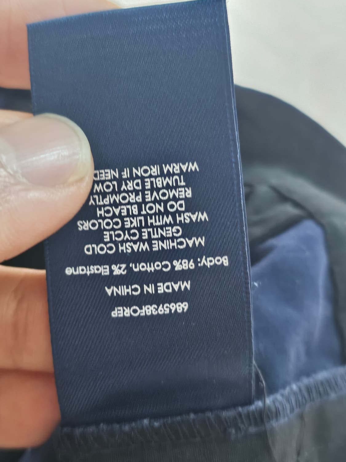 폴로랄프로렌 골프 네이비 코튼 팬츠 26-27 상품이미지6