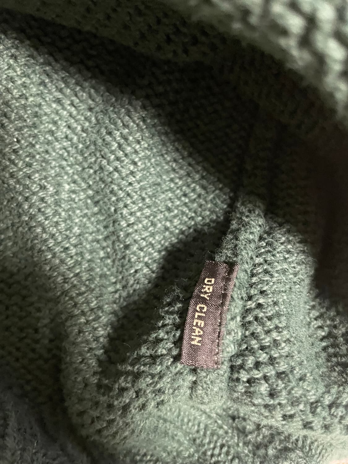 RRL 그린 코튼 스웨터(M) 상품이미지3