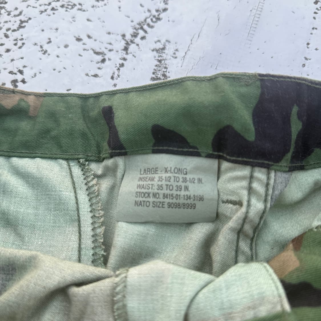 [military] 밀리터리 bdu 오리지널 컷오프 버뮤다 팬츠 상품이미지6