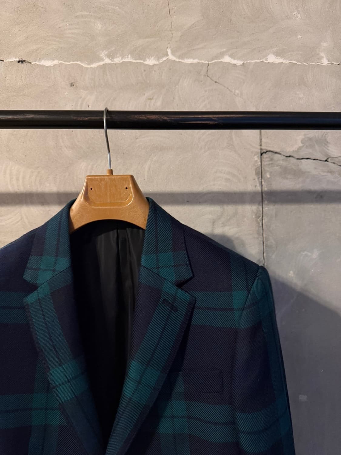 발렌티노 블랙와치 테일러드 자켓 슬림100 상품이미지4