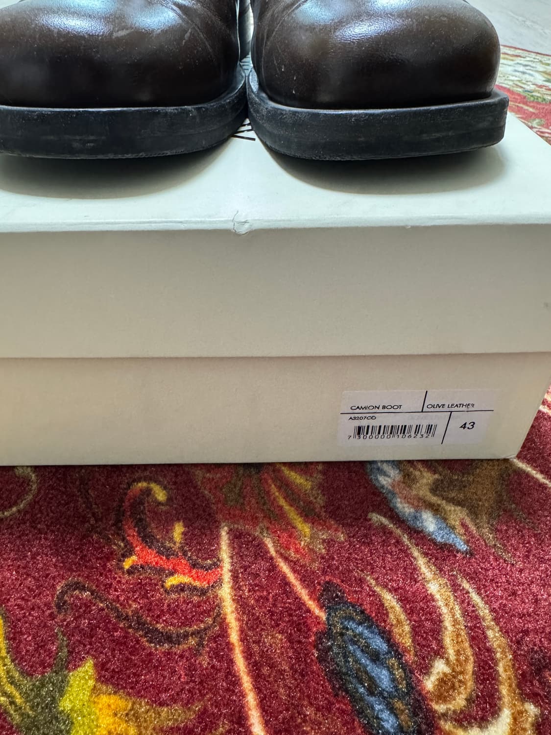 아워레가시 카미온 올리브 레더 43사이즈 상품이미지8