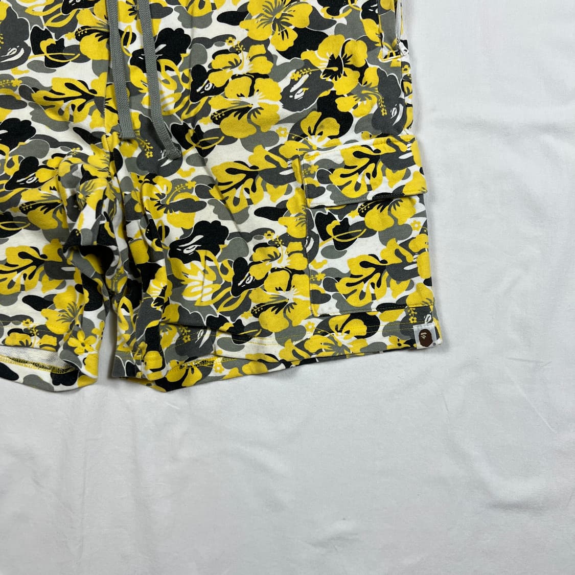 베이프 bape og 알로하 카모 카고 밴딩 반바지 상품이미지3