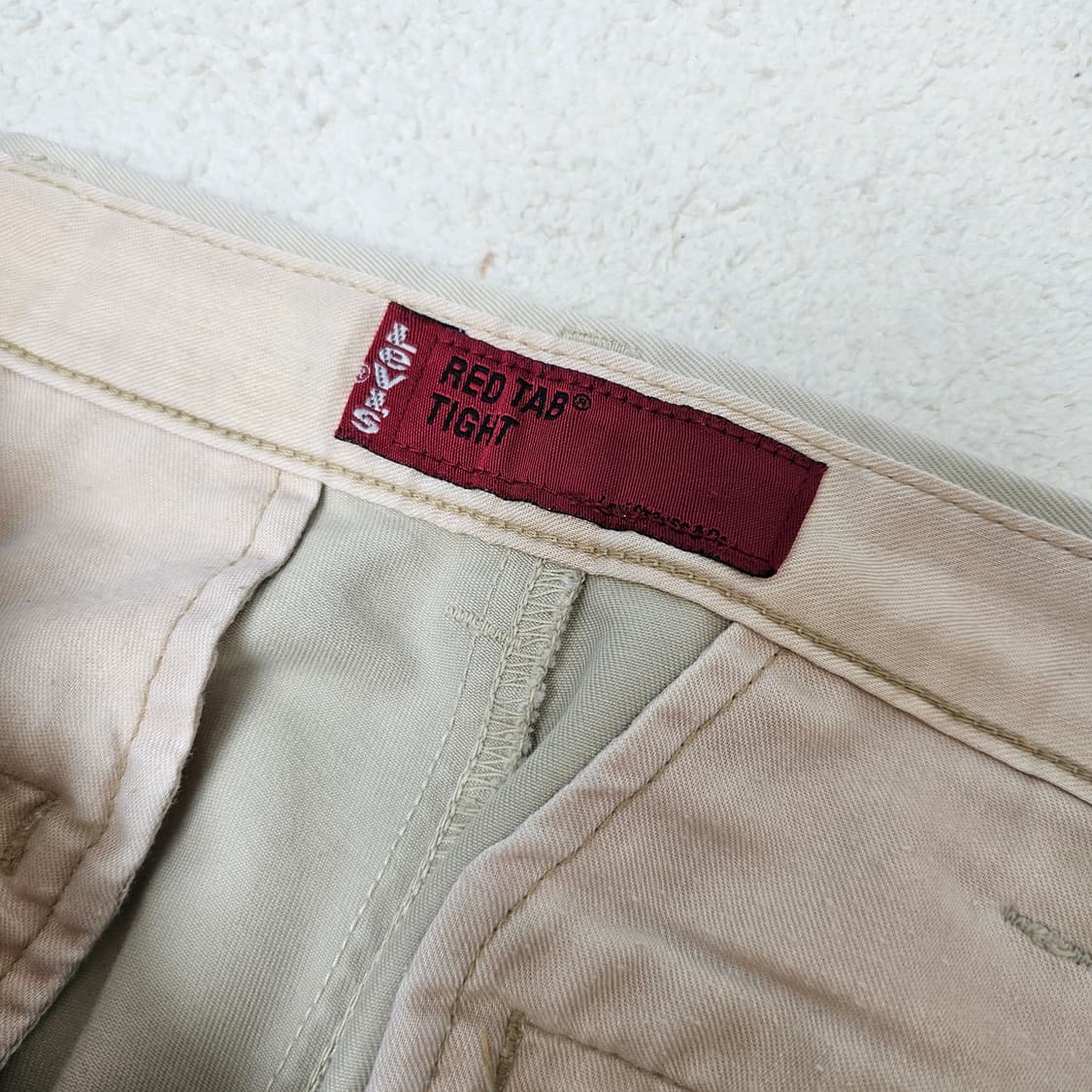 30 리바이스 아이보리 코튼 팬츠 상품이미지5