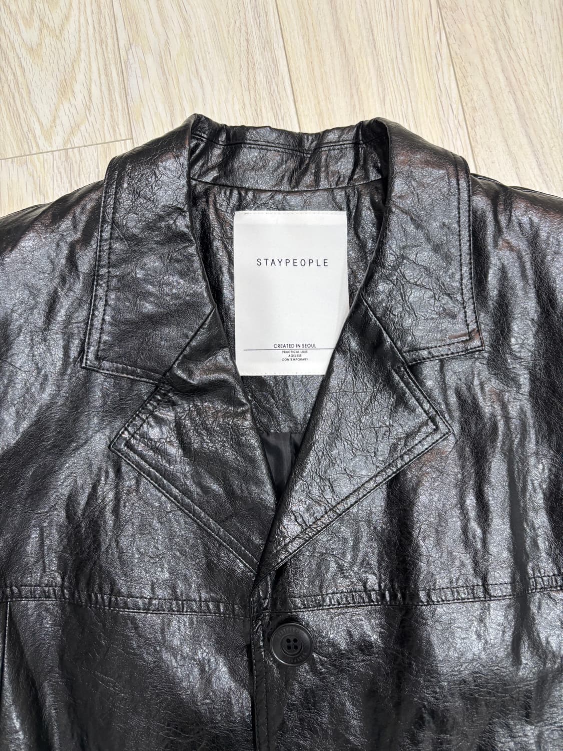 스테이피플 레더 자켓 상품이미지6