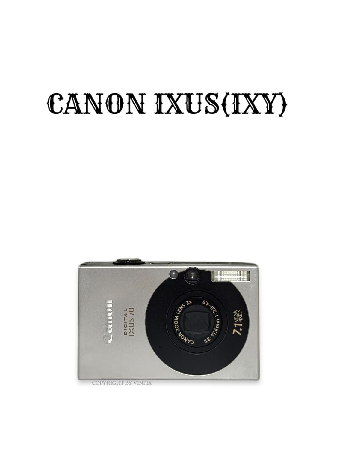 캐논 익서스 70(ixus 70) 디지털 카메라 디카 상품이미지1
