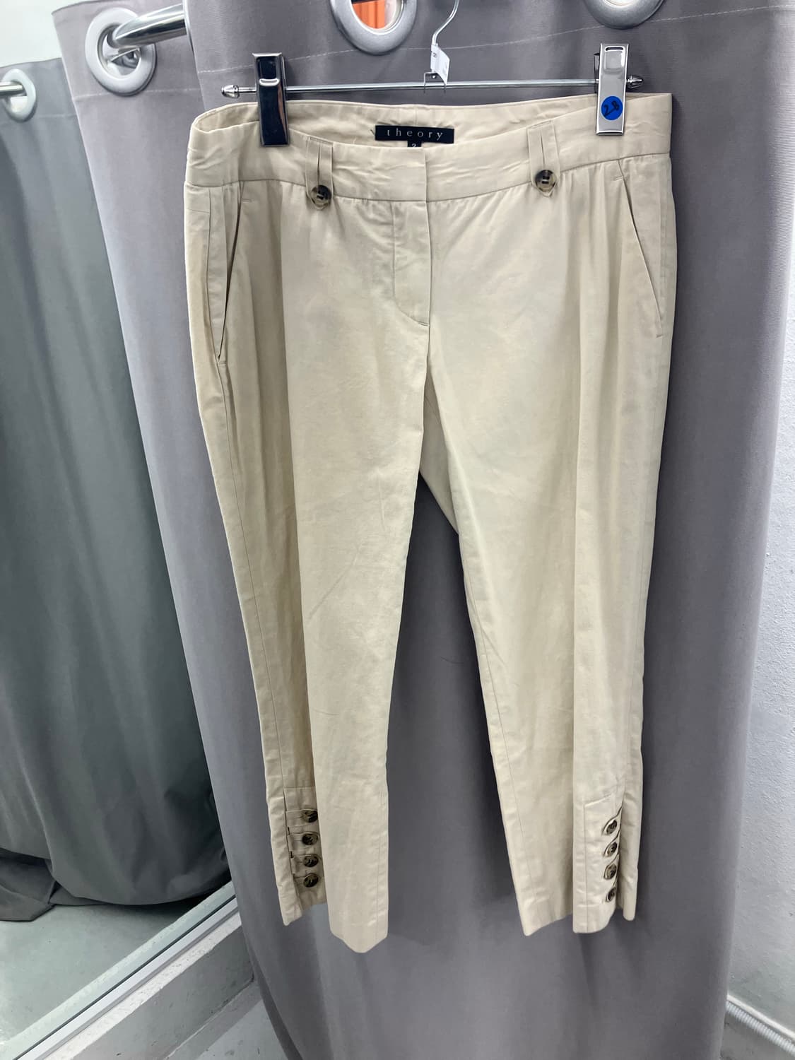 띠어리 코튼 카프리팬츠 상품이미지1