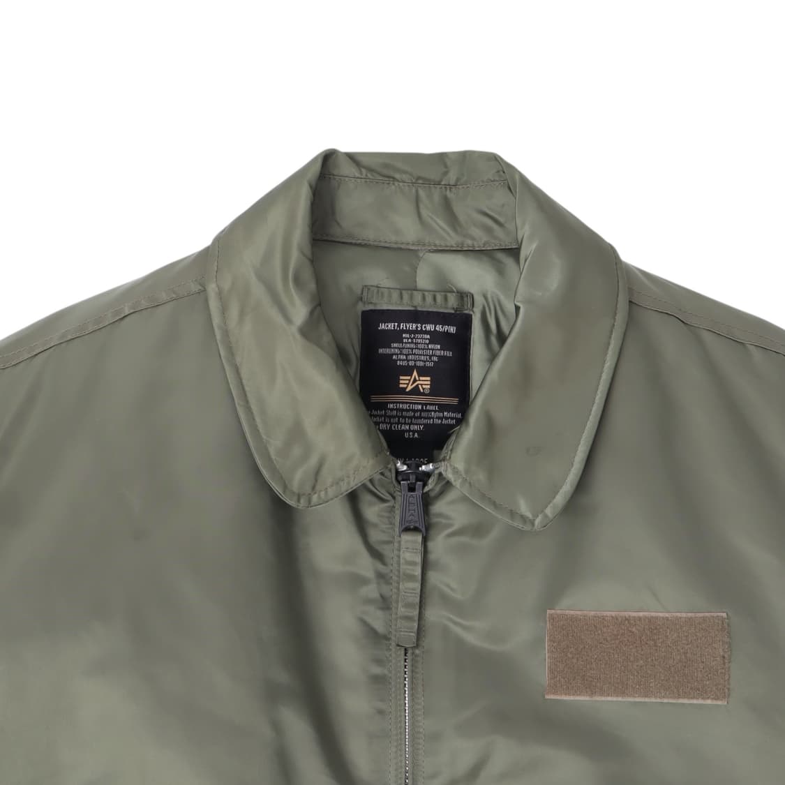 알파인더스트리 cwu-45p 플라이트 봄버 자켓 상품이미지2